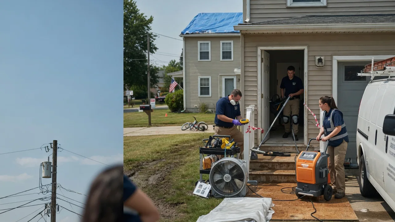 Water Damage Repair in Centerpoint, IN near me